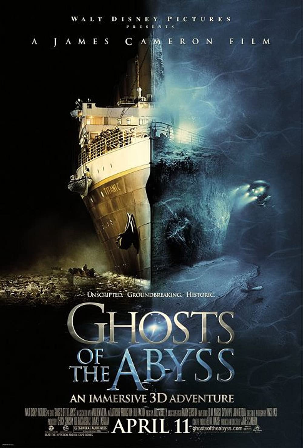 GHOSTS OF THE ABYSS (2003) พลิกตำนานรักใต้ทะเลลึก พากย์ไทย