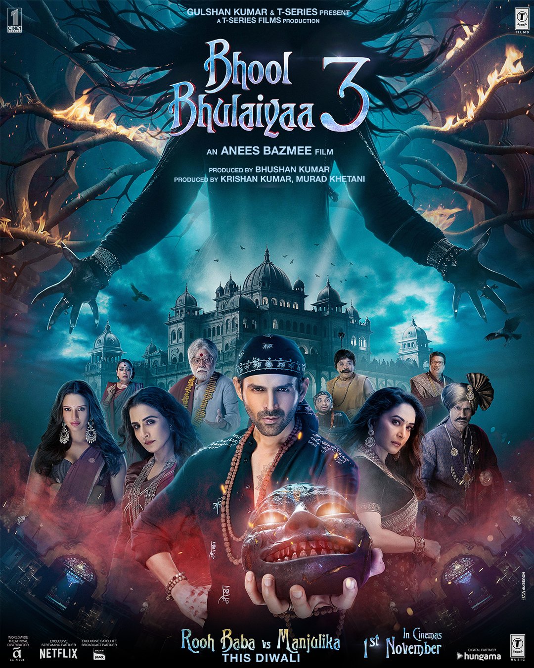 Bhool Bhulaiyaa 3 (2024) คฤหาสน์วิปลาส 3
