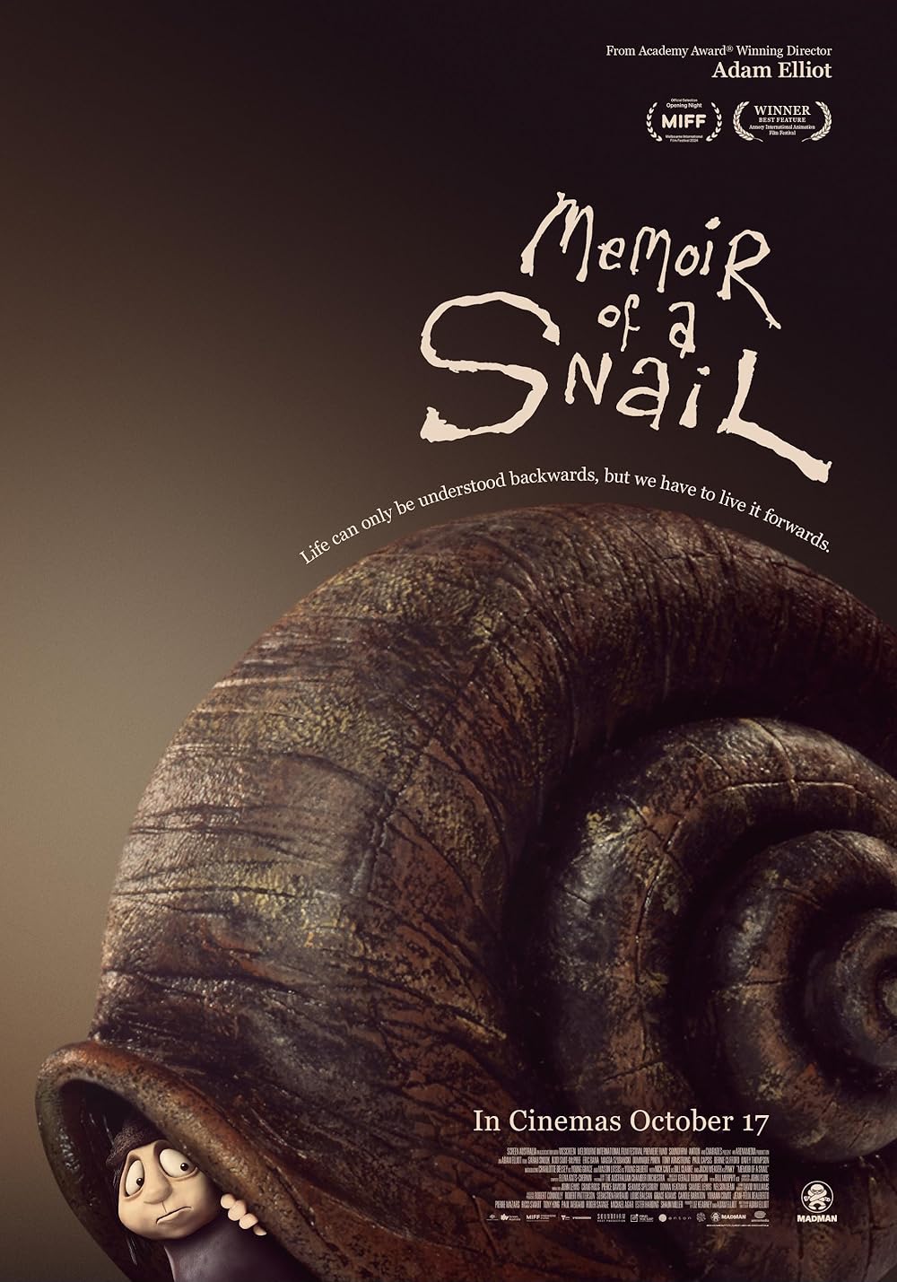 Memoir of a Snail (2024) มนุษย์ทากหัวใจผจญภัย